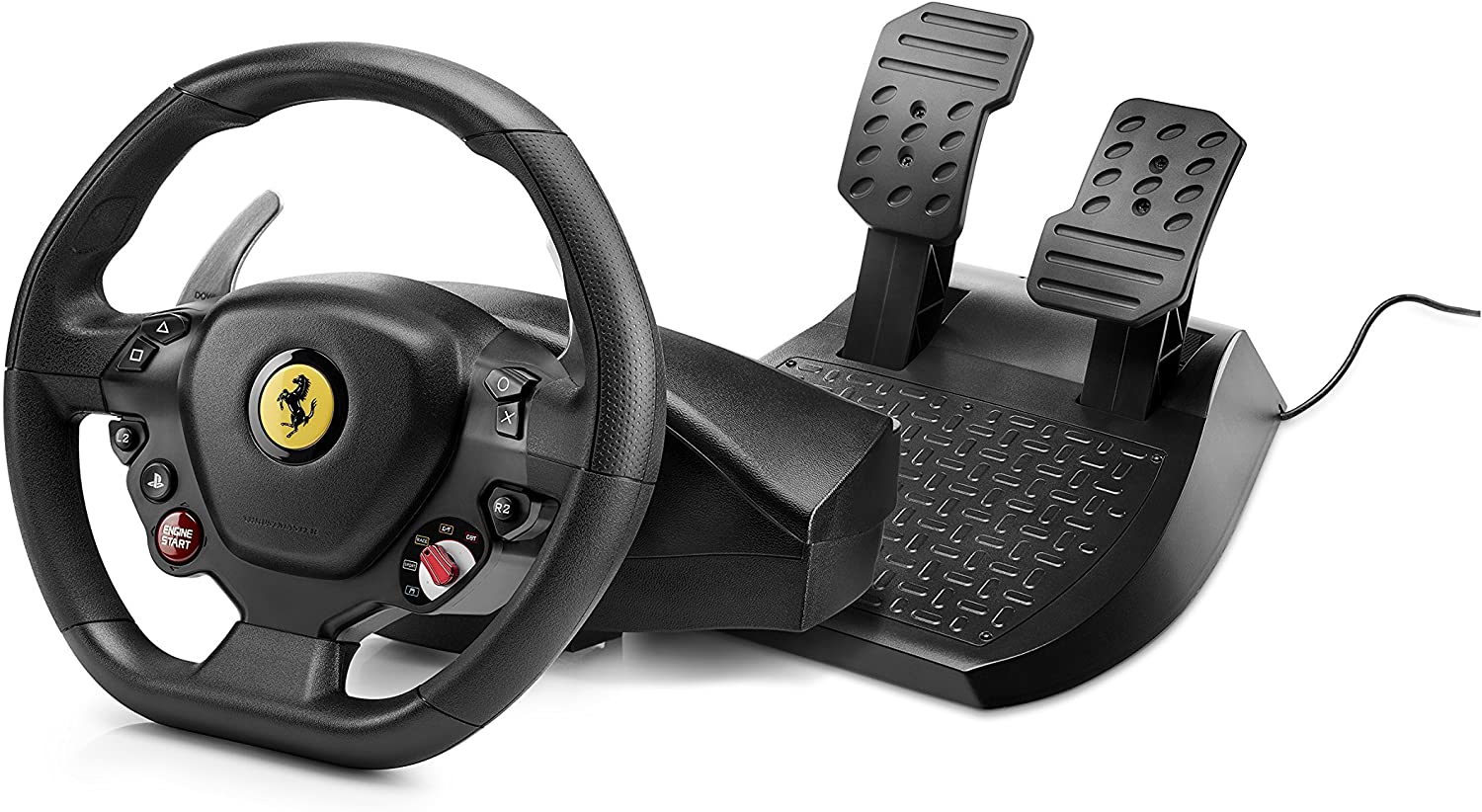 Thrustmaster T80 Ferrari 488 GTB Edition Racing Wheel pour PS5, PS4 et PC - flash vidéo