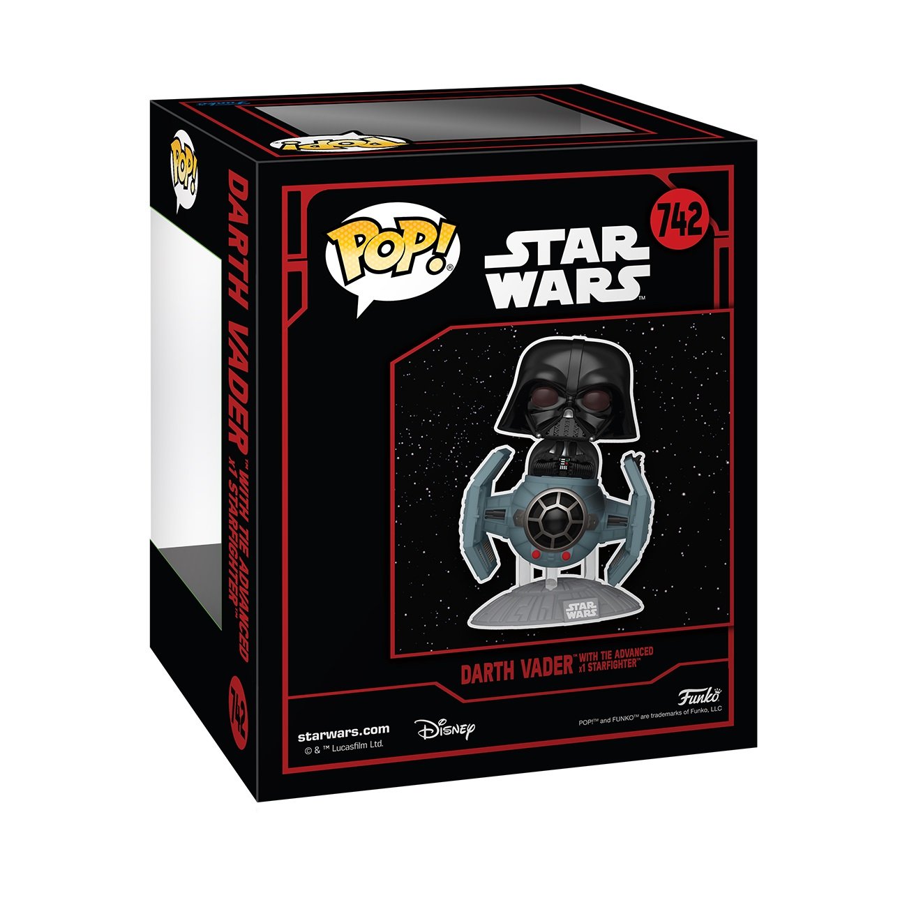 Funko Pop! Ride Deluxe: Star Wars Dark Side - Darth Vader with TIE Advanced x1 - flash vidéo