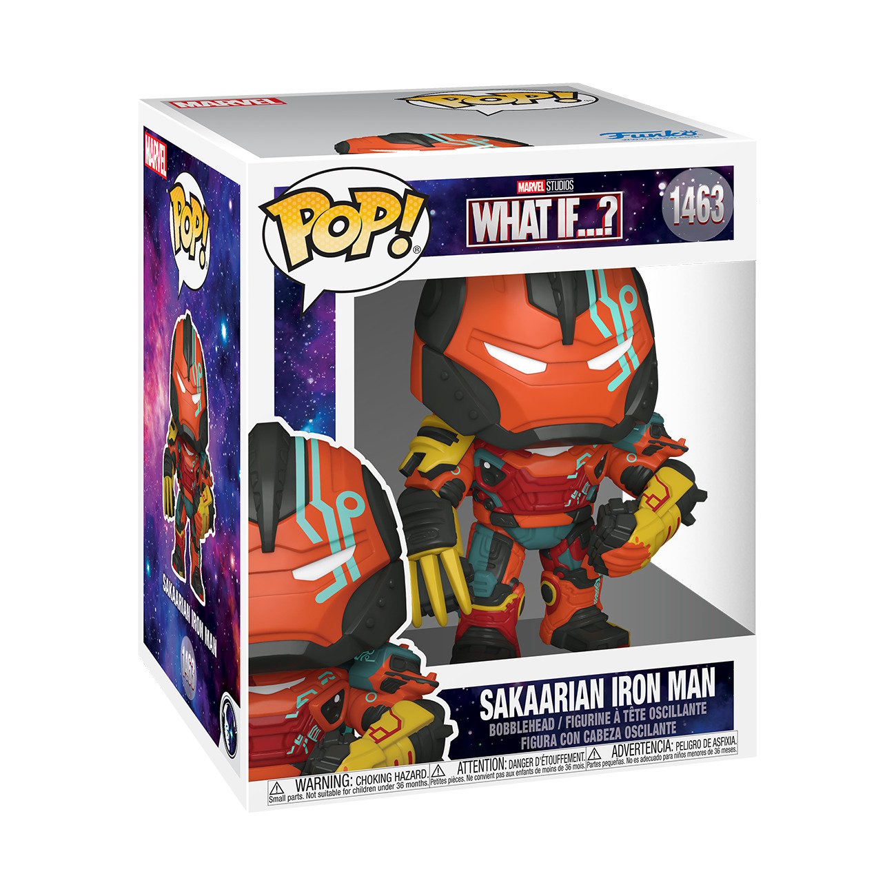 Funko Pop! Super: What If...? - Sakaarian Iron Man 6" Super Sized Pop! - flash vidéo