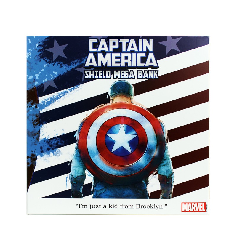 Marvel - Mega Tirelire Bouclier de Captain America - flash vidéo