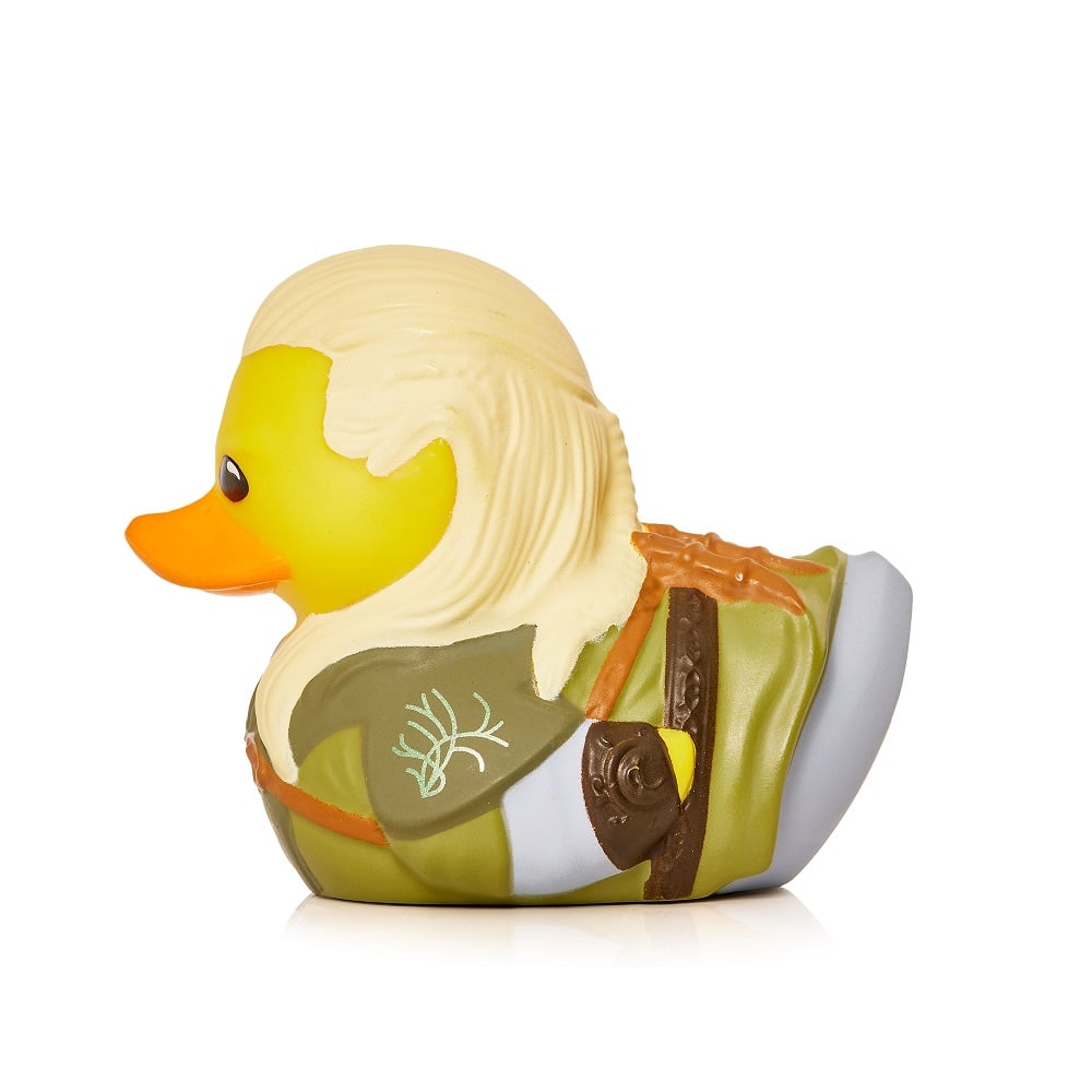 Numskull - Mini TUBBZ Canard de bain - Le Seigneur des anneaux - Legolas (Édition baignoire) - 8cm - flash vidéo