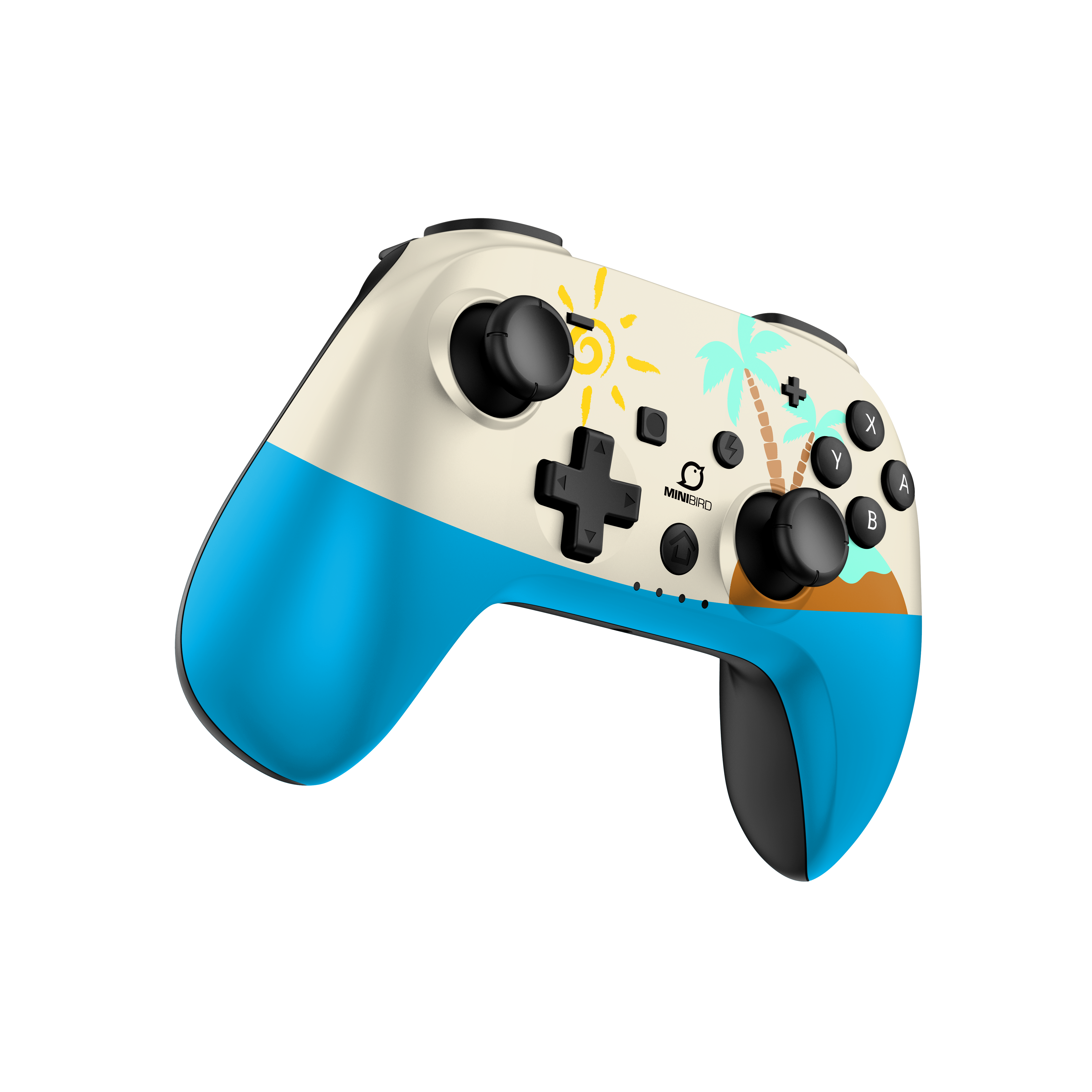 Minibird Pop Top - Manette sans fil Bluetooth "The Island" pour Ninten