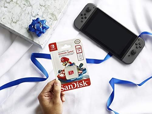 SanDisk microSDXC Card for Nintendo Switch 128GB Super Mario Kart Edition - flash vidéo