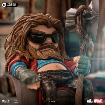 Iron Studios - MiniCo - Marvel - Avengers : Endgame - Bro Thor Statue 12cm - flash vidéo