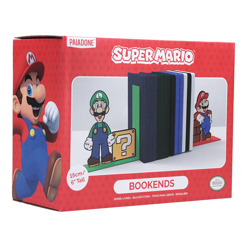 Nintendo - Serre-livres Super Mario - flash vidéo