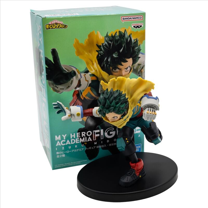 My Hero Academia - Izuku Midoriya/Katsuki Bakugo Ver.2 - Izuku Midoriya (A) Statue 9cm - flash vidéo