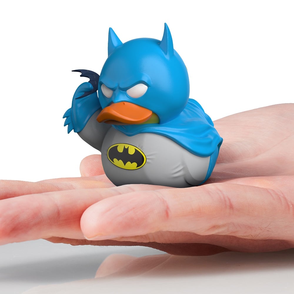 Numskull - Mini TUBBZ Canard de bain - DC Comics - Batman (Édition baignoire) - 8cm - flash vidéo