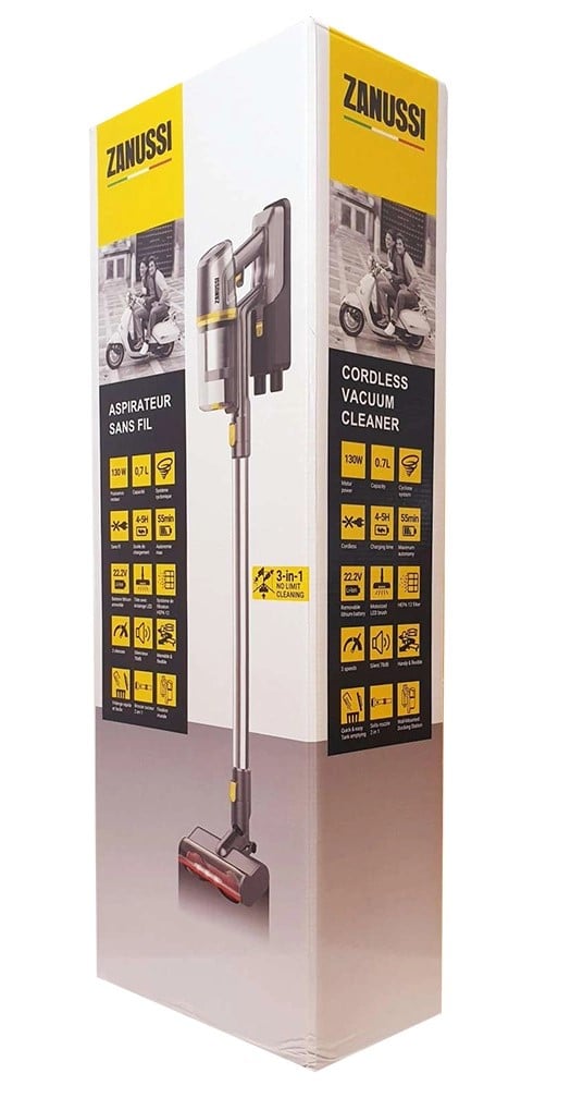 Zanussi - Aspirateur sans fil RVC47 - AMA ONLY - flash vidéo