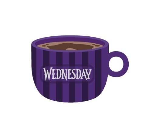 Netflix - Mercredi - Mug - Mercredi Addams - flash vidéo