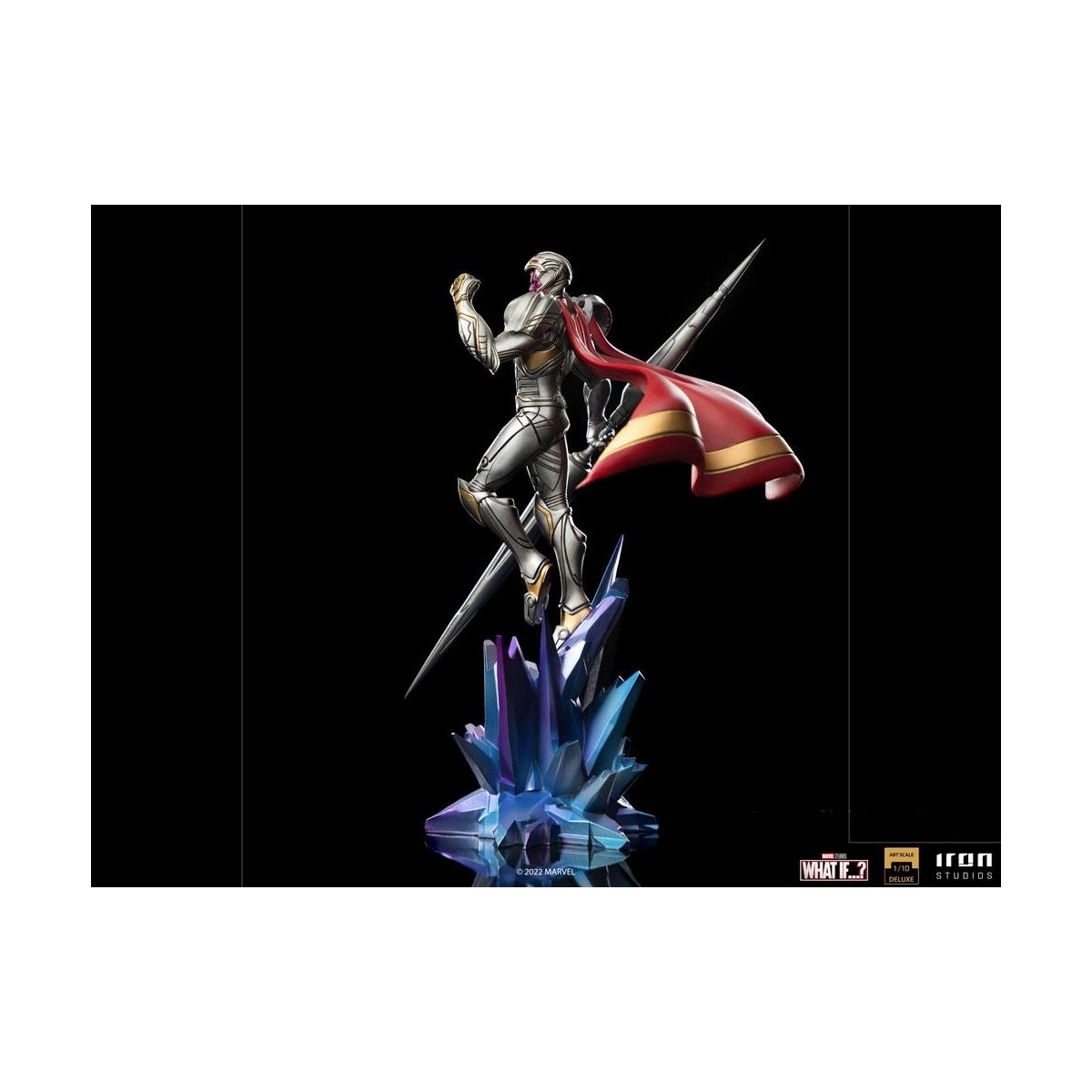 Iron Studios - Deluxe Arts Scale 1/10 - Marvel - What If...? - Infinity Ultron Statue 36cm - flash vidéo