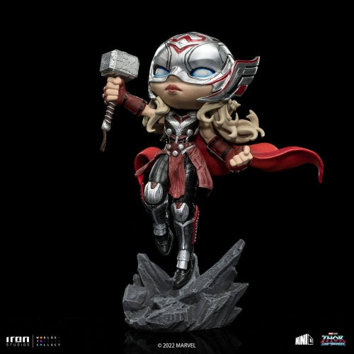 Iron Studios - MiniCo - Marvel - Thor: Love and Thunder - Mighty Thor Jane Foster Statue 15cm - flash vidéo