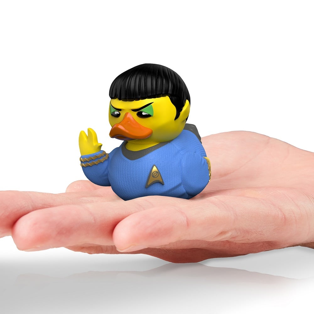 Numskull - Mini TUBBZ Canard de bain - Star Trek - Spock (Édition baignoire) - 8cm - flash vidéo