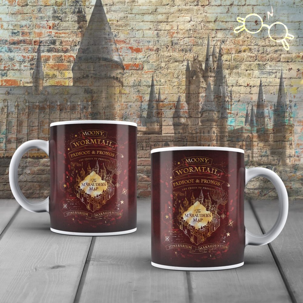 Wizarding World - Harry Potter - Mug - Carte du Maraudeur - flash vidéo