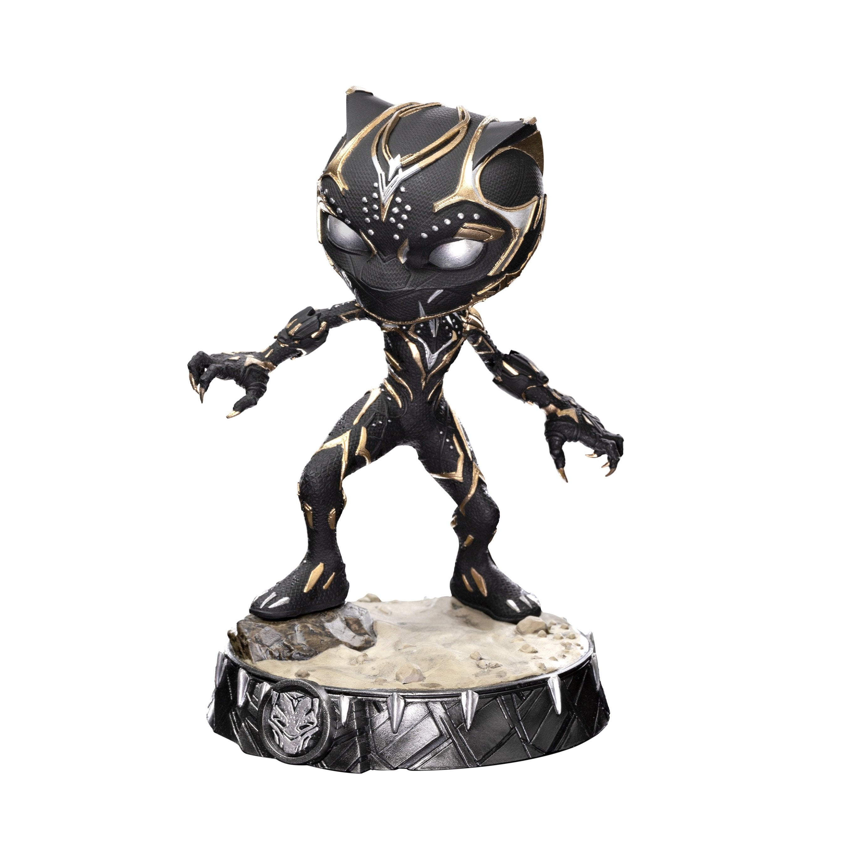 Iron Studios - MiniCo - Marvel - Black Panther: Wakanda Forever - Shuri Statue 15cm - flash vidéo