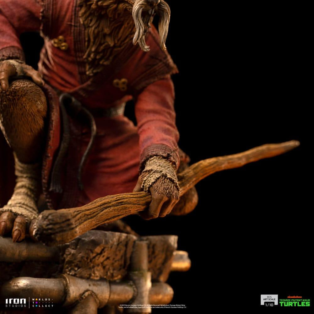 Iron Studios - BDS Arts Scale 1/10 - Teenage Mutant ninja Turtles - Master Splinter Statue 24cm - flash vidéo