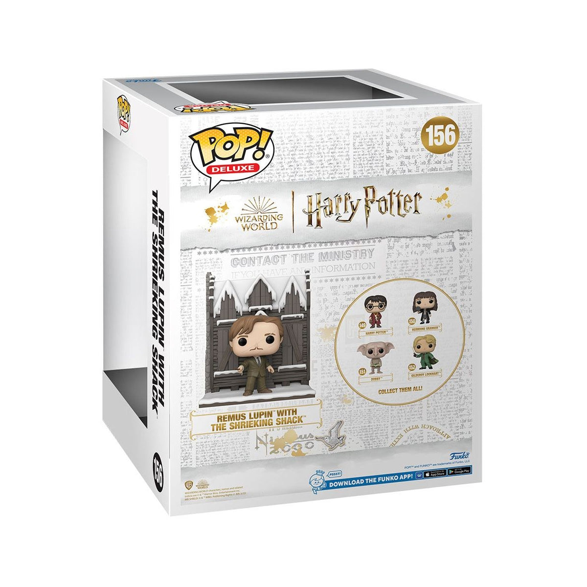 Funko Pop! Deluxe: Harry Potter Hogsmeade - Shrieking Shack with Remus Lupin ENG Merchandising - flash vidéo