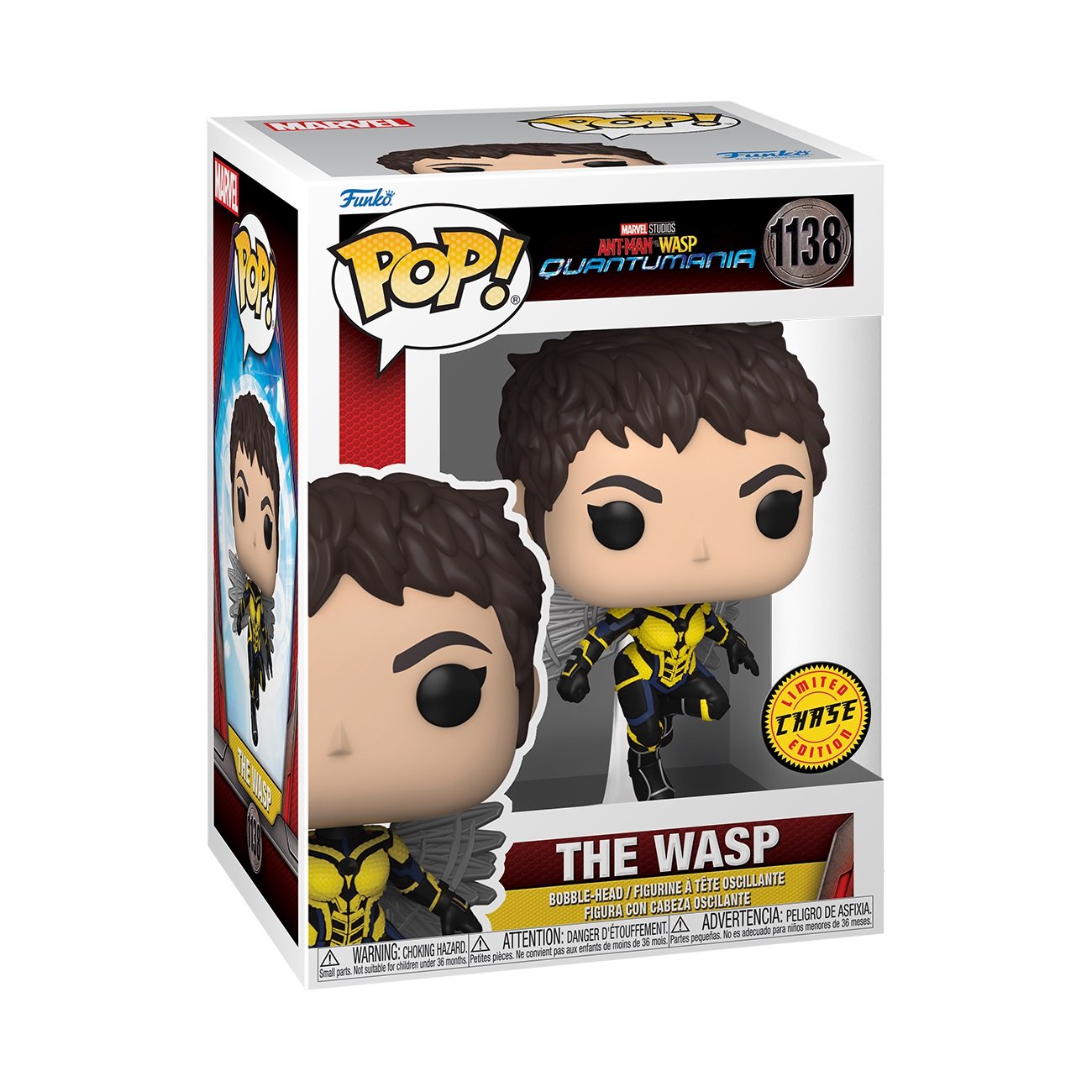 Funko Pop! Marvel: Ant-Man and The Wasp: Quantumania - The Wasp (Chance of Chase) - flash vidéo