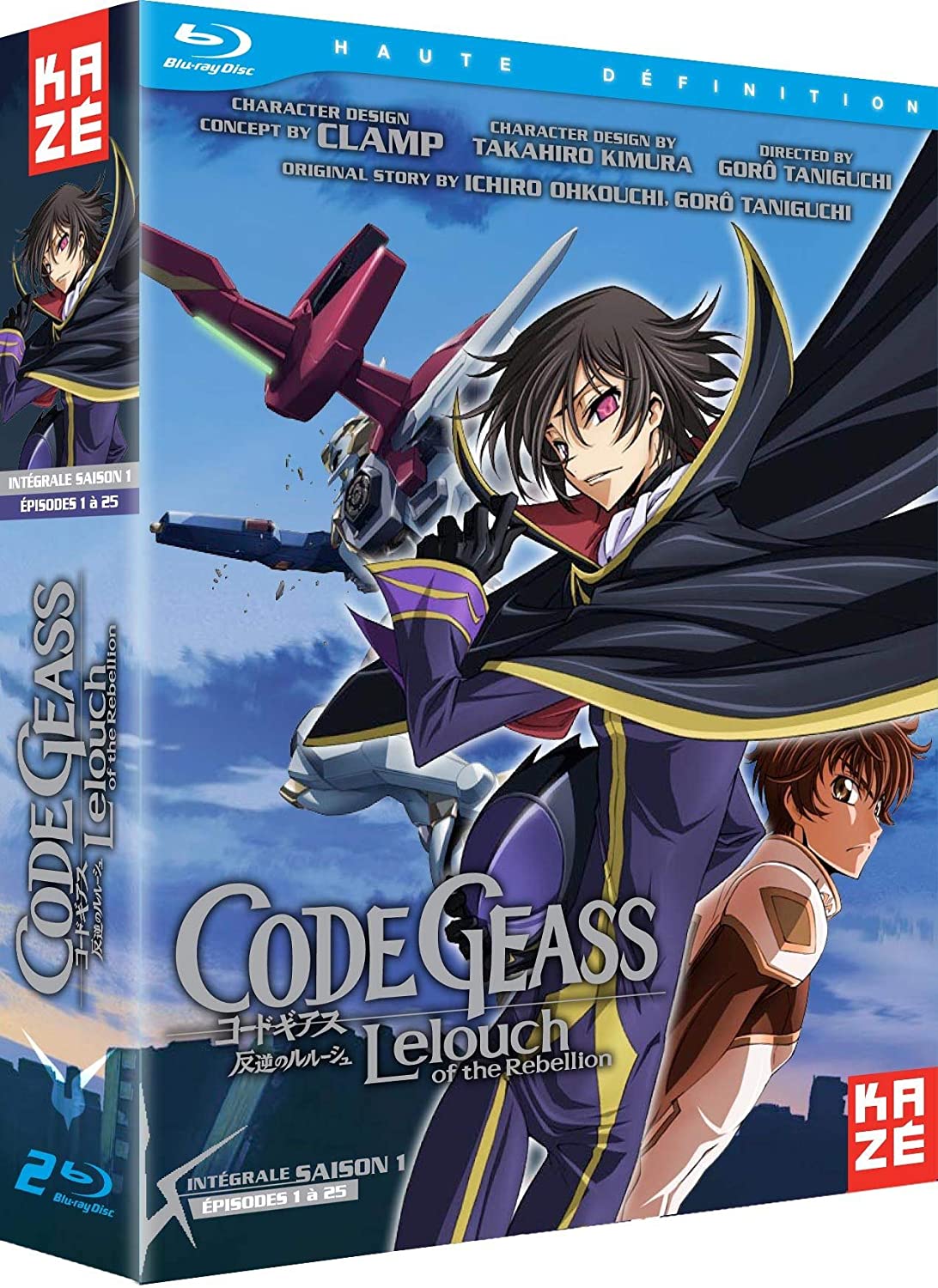 Code Geass - Lelouch of the Rebellion - Intégrale Saison 1 [Blu-ray] - flash vidéo