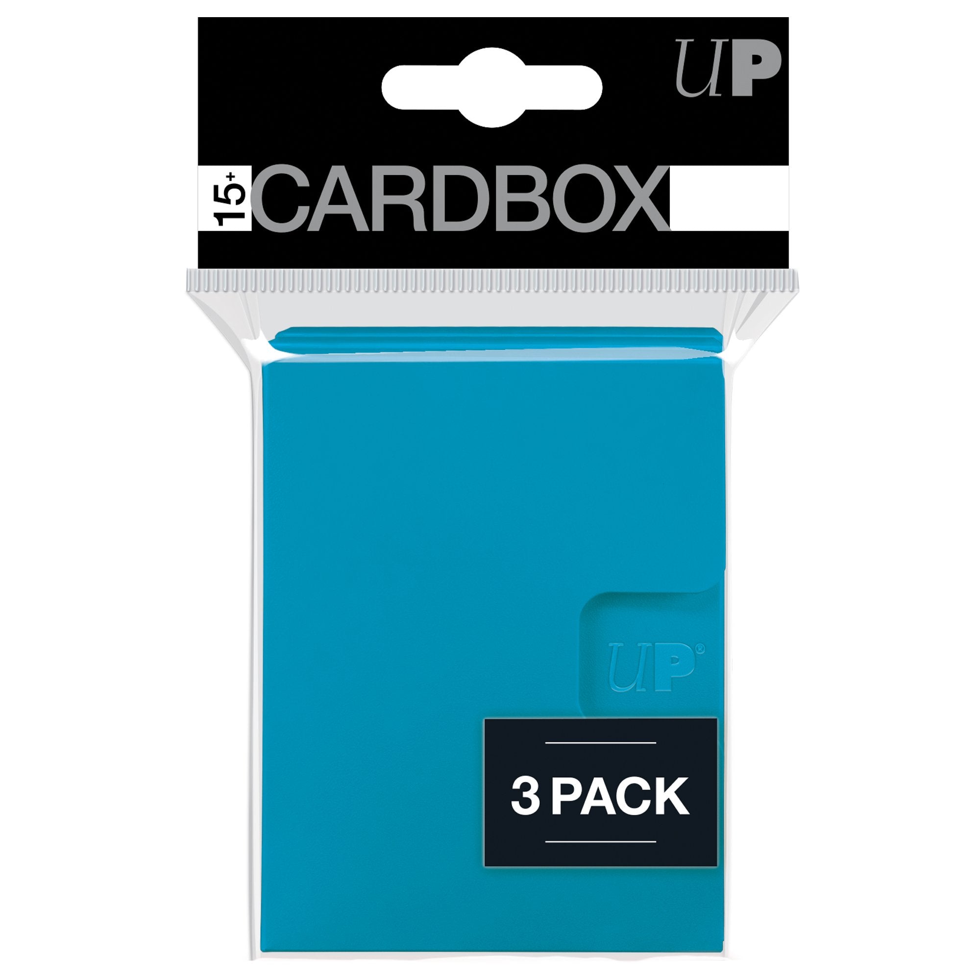 Ultra Pro - PRO 15+ Card Box 3-pack : Bleu clair - flash vidéo