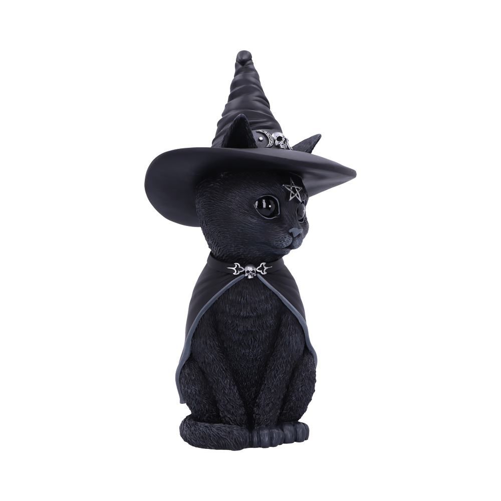 Figurine Chat Sorcier Purrah 30cm - flash vidéo