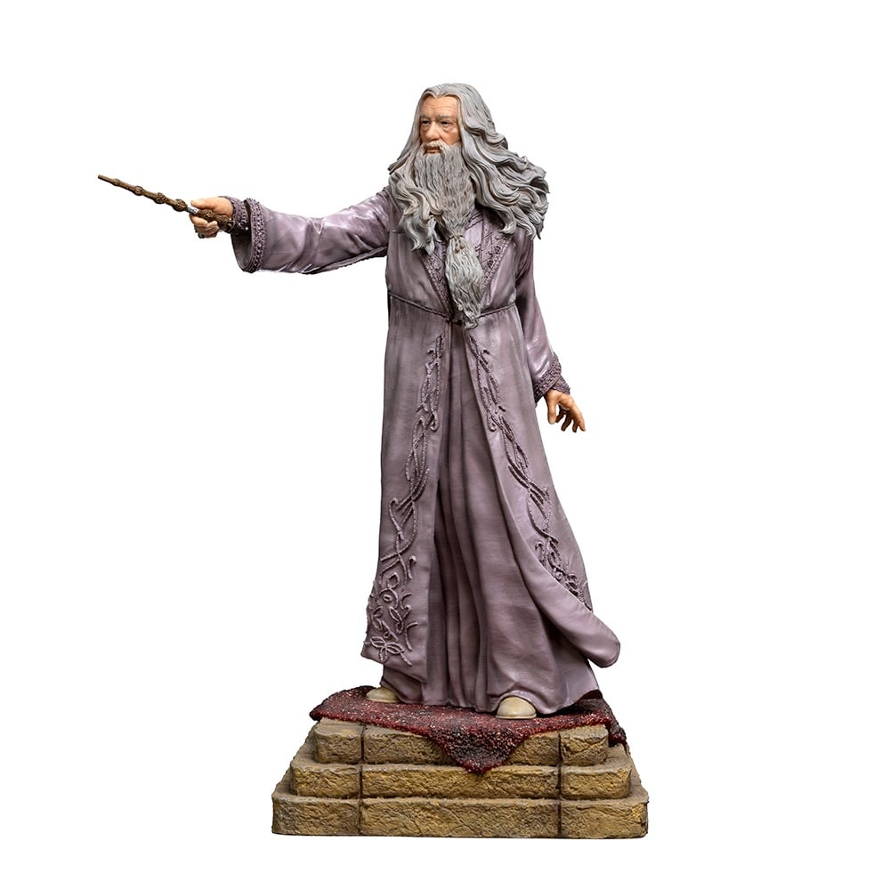 Iron Studios - Arts Scale 1/10 - Harry Potter - Albus Dumbledore Statue 21cm - flash vidéo