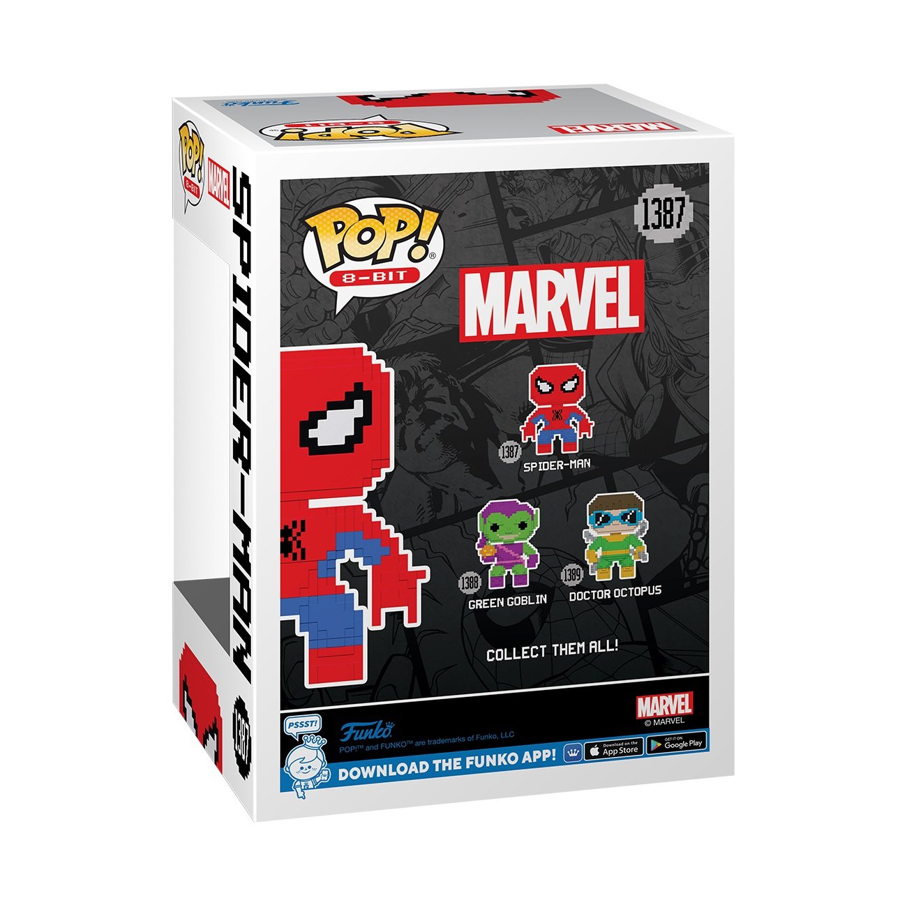 Funko Pop! Marvel: 8-Bit - Spider-Man - flash vidéo