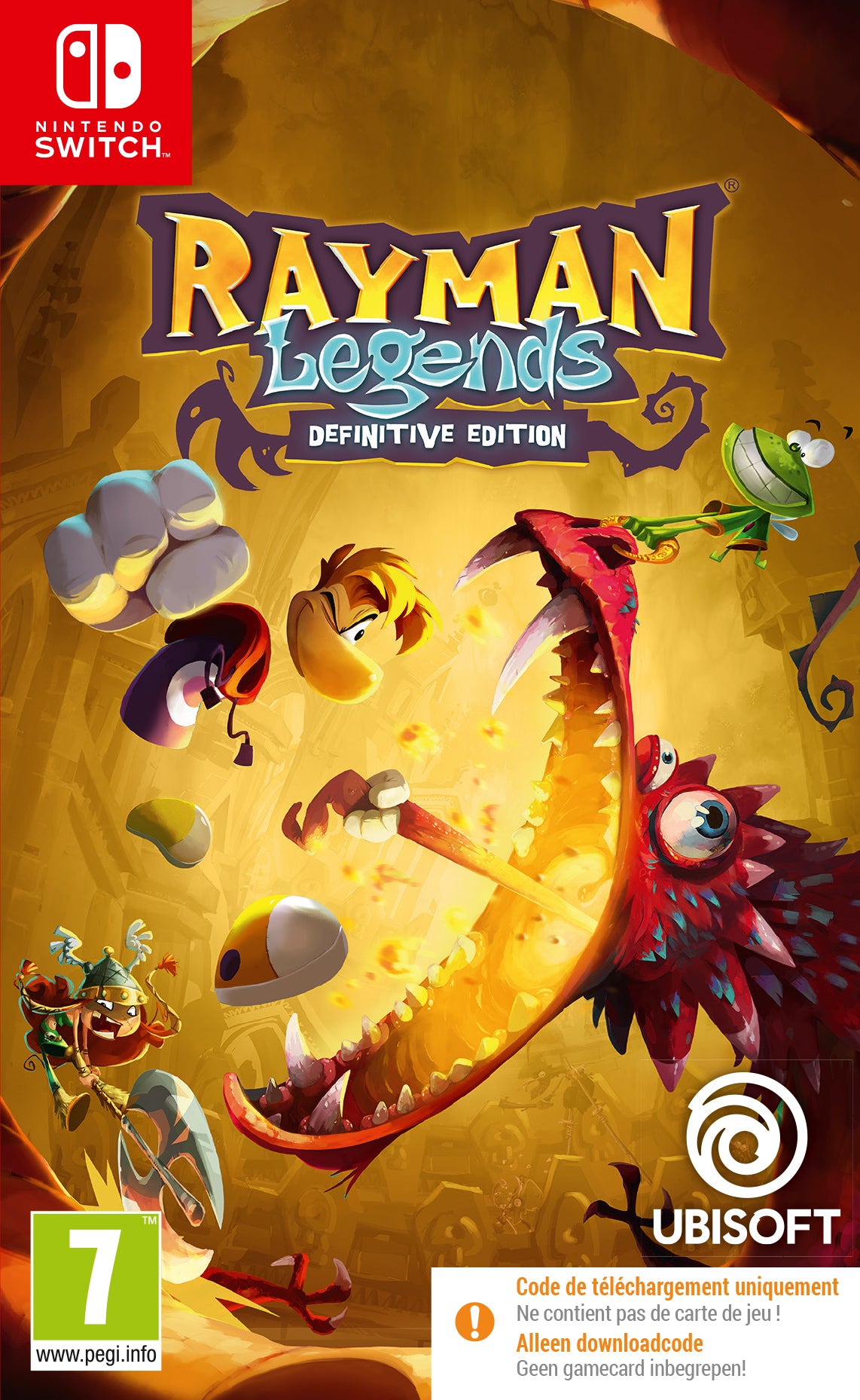 Rayman Legends Definitive Edition (Code-in-a-box) - flash vidéo