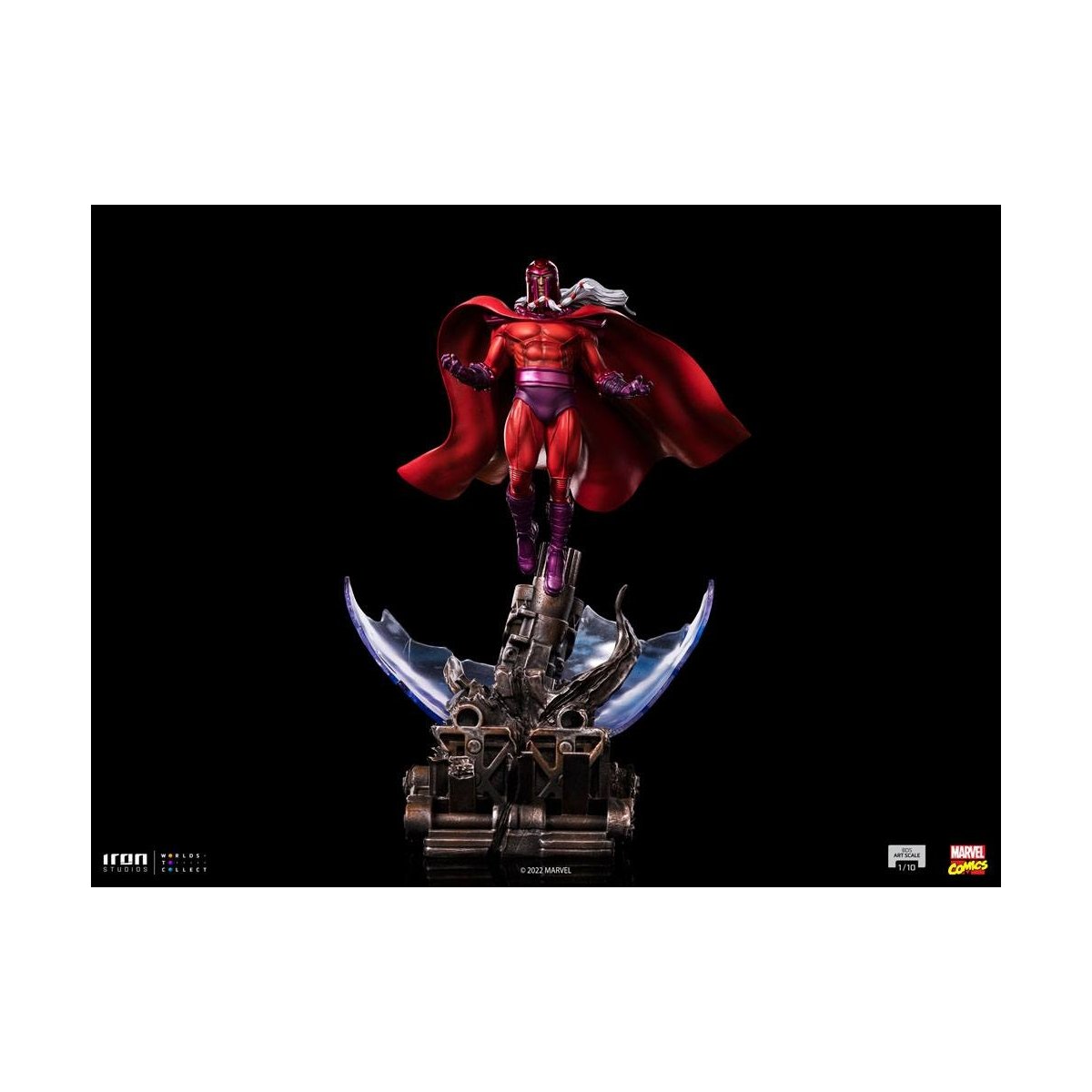 Iron Studios - BDS Arts Scale 1/10 - Marvel - X-Men: Age of Apocalypse - Magneto Statue 33cm - flash vidéo