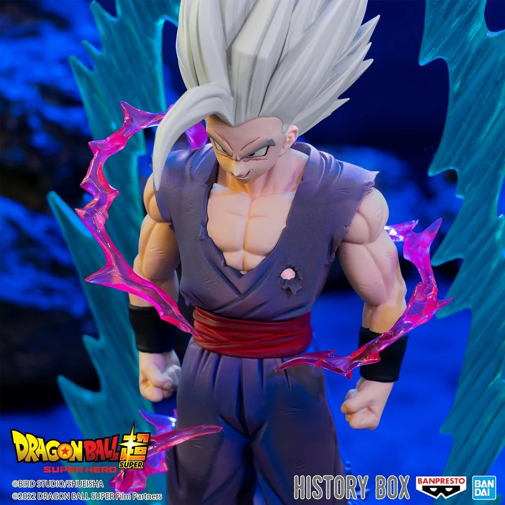 Dragon Ball Super: Super Hero - History Box - Vol.8 - Son Gohan Beast Statue 12cm - flash vidéo
