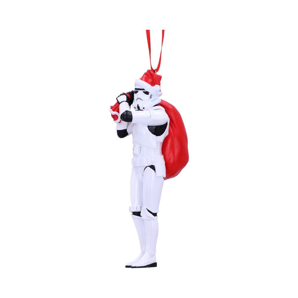 Star Wars - Ornement à suspendre Stormtrooper Santa Sack 13cm - flash vidéo