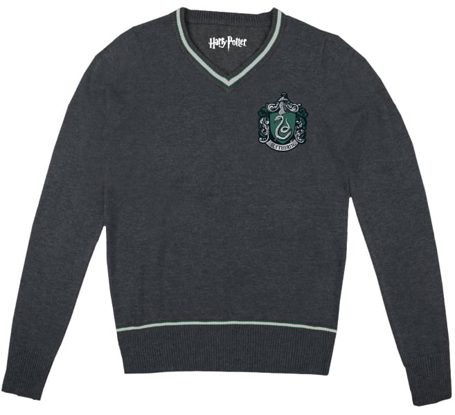 Harry Potter - Pull Anthracite Hommes Serpentard - L - flash vidéo