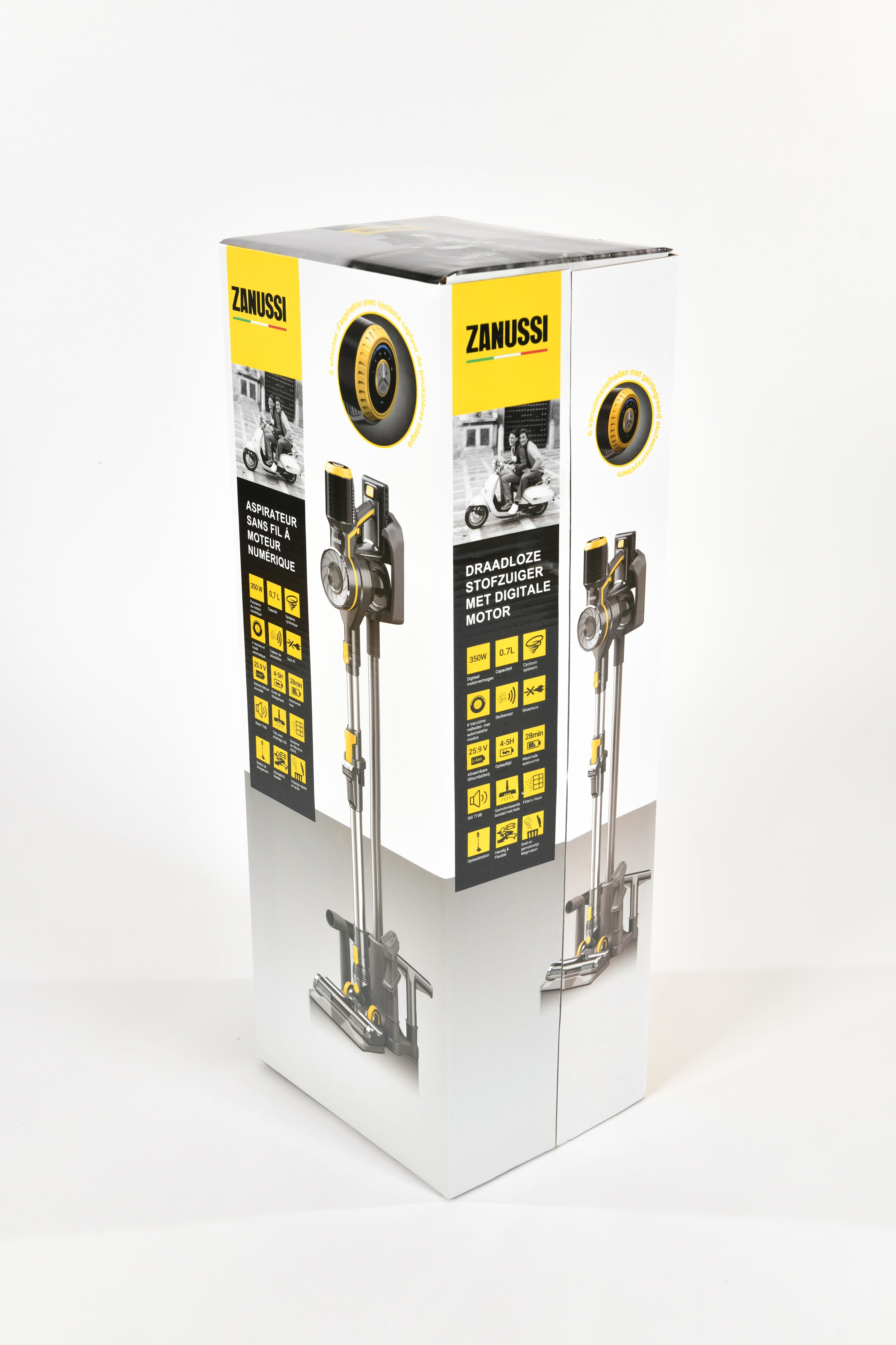 Zanussi - Aspirateur Balai sans fil RVCZ25 - flash vidéo