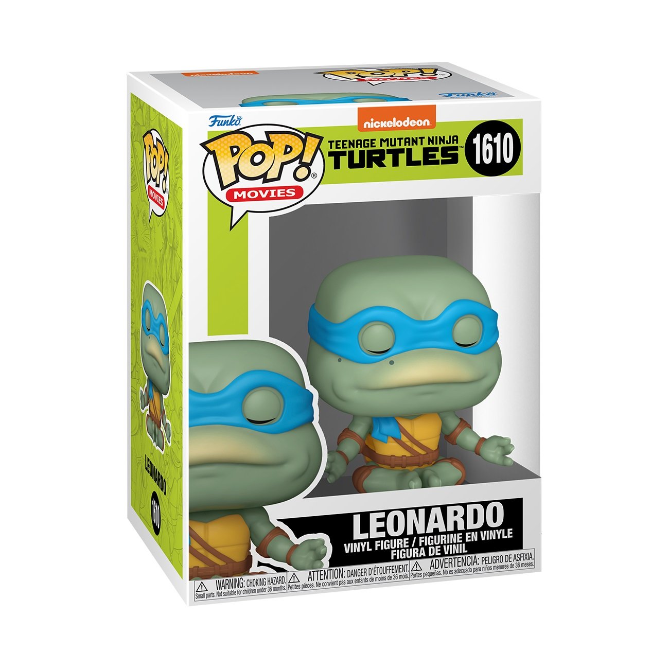 Funko Pop! Movies: Teenage Mutant Ninja Turtles - Leonardo (Meditating) - flash vidéo
