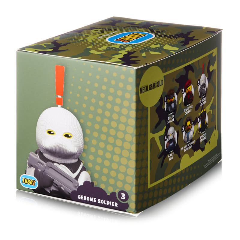 TUBBZ Canard de bain à collectionner - Metal Gear Solid - Soldat Génome (Édition standard) - flash vidéo