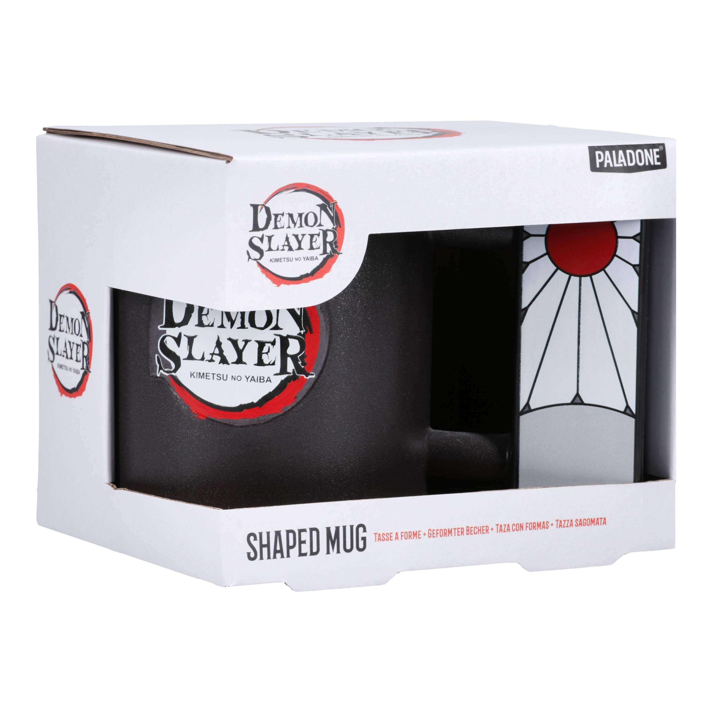 Demon Slayer: Kimetsu no Yaiba - Mug 3D Logo 450ml - flash vidéo