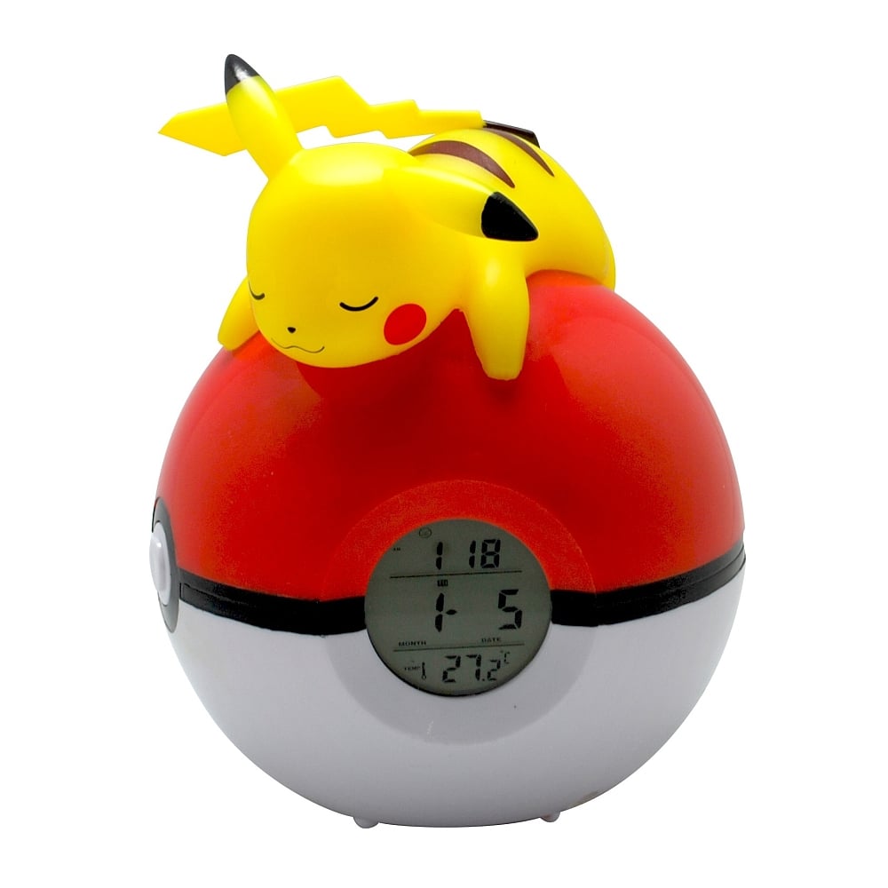 Pokemon - Horloge Alarme FM Led Pikachu - flash vidéo