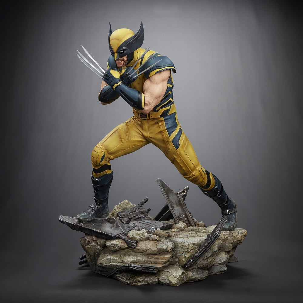 Iron Studios - Legacy Replica 1/4 - Marvel - Deadpool et Wolverine - Wolverine Statue 51cm - flash vidéo