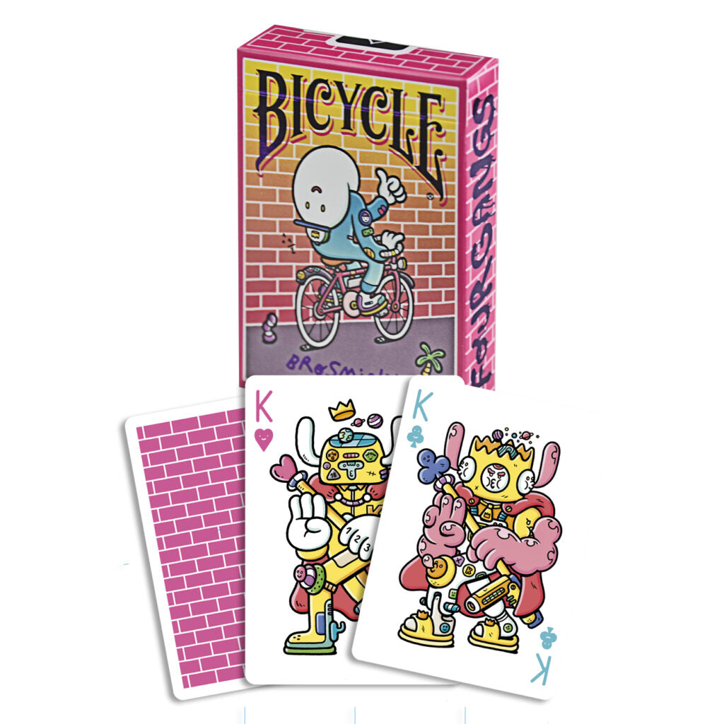 Bicycle - Carte de jeu Standard 56 pièce(s) Brosmind Four Gangs - flash vidéo
