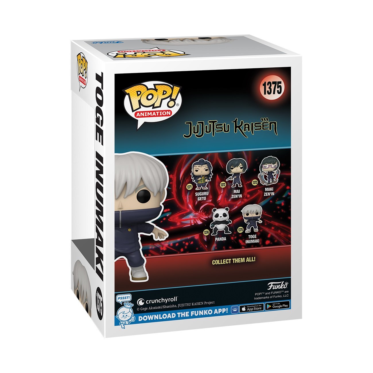 Funko Pop! Animation: Jujutsu Kaisen - Toge Inumaki (Chance of Special Chase Edition) - flash vidéo