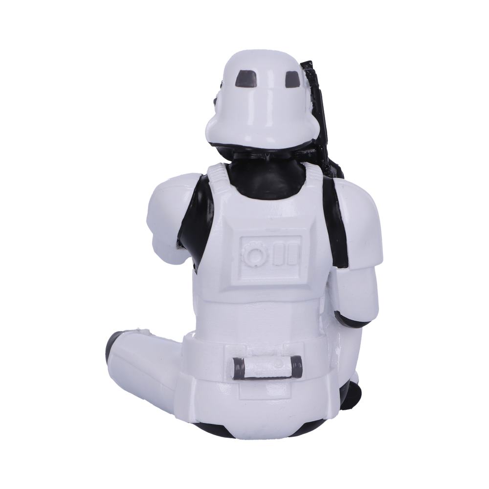 Stormtrooper Cache Bouche Figurine 10cm - flash vidéo