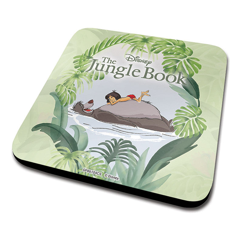 Le Livre de la Jungle - Coffret cadeau : tasse, sous-verre et porte-clés Mowgli et Baloo - flash vidéo