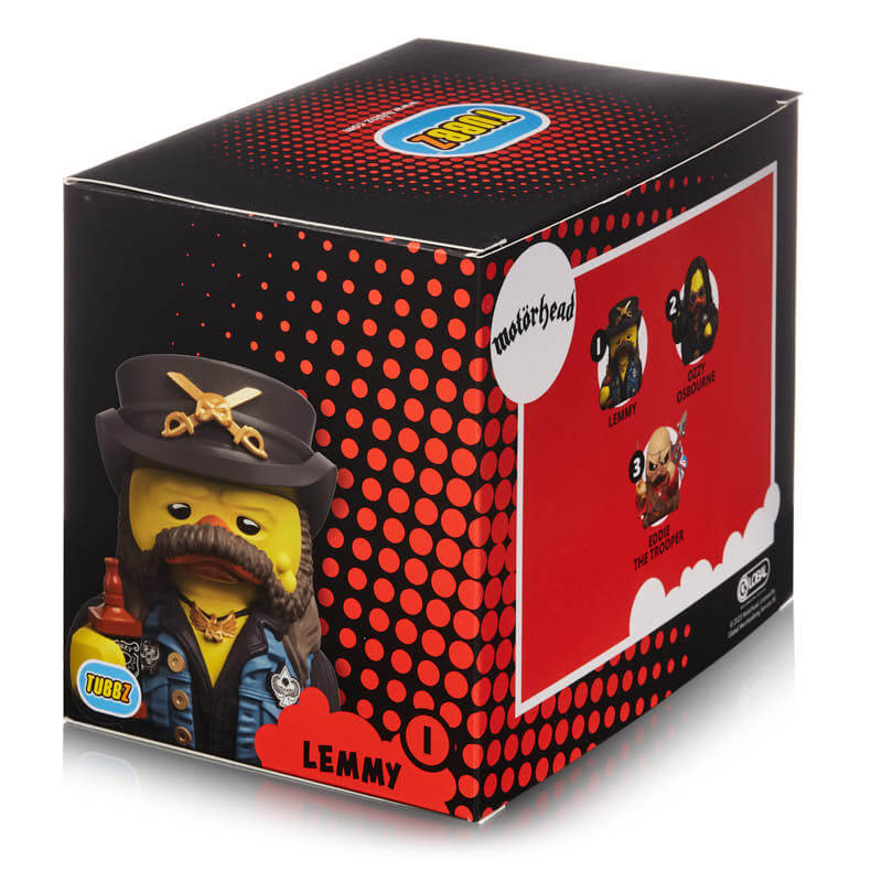 TUBBZ Canard de bain à collectionner - Motörhead - Lemmy (Édition standard) - flash vidéo