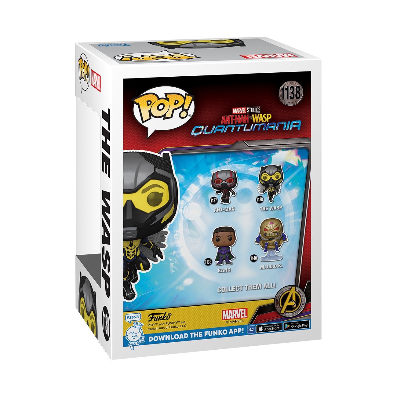 Funko Pop! Marvel: Ant-Man and The Wasp: Quantumania - The Wasp (Chance of Chase) - flash vidéo
