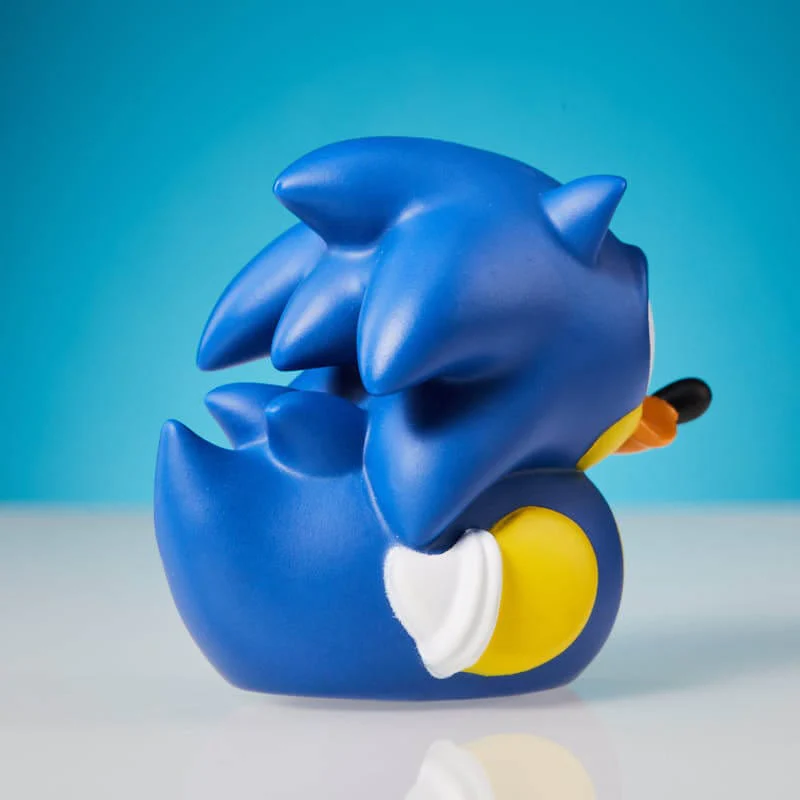 Numskull - Mini TUBBZ Canard de bain - Sonic le Hérisson - Sonic (Édition baignoire) - flash vidéo