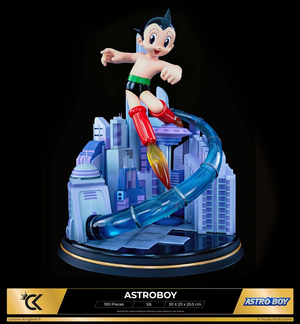 Cartoon Kingdom - 1:6 Statues - Astro Boy "Day Version" Statue 30cm - flash vidéo