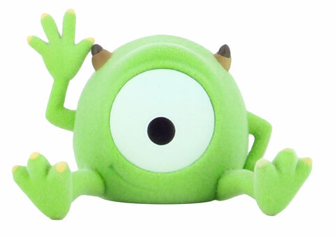 Disney Pixar Characters - Fluffy Puffy Petit Monsters, Inc. Mike Figure 3cm - flash vidéo