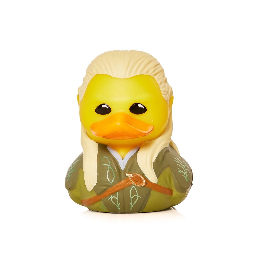 Numskull - Mini TUBBZ Canard de bain - Le Seigneur des anneaux - Legolas (Édition baignoire) - 8cm - flash vidéo