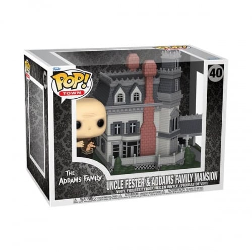 Funko Pop! Town: The Addams Family - Uncle Fester & Addams Family Mansion - flash vidéo