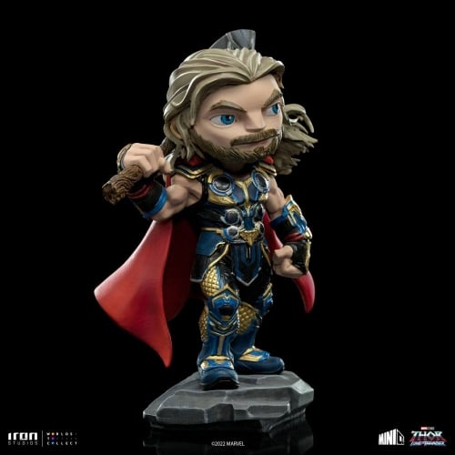 Iron Studios - MiniCo - Marvel - Thor: Love and Thunder - Thor Statue 15cm - flash vidéo