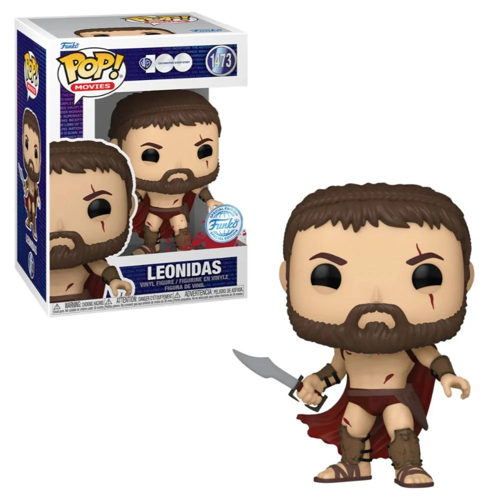 Funko Pop! Movies: 300 - Leonidas (Bloody) - Special Edition - flash vidéo